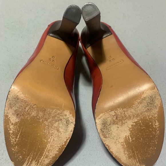 Coach Alissa Tassel Loafer Platform Heels - Picture 9 of 9